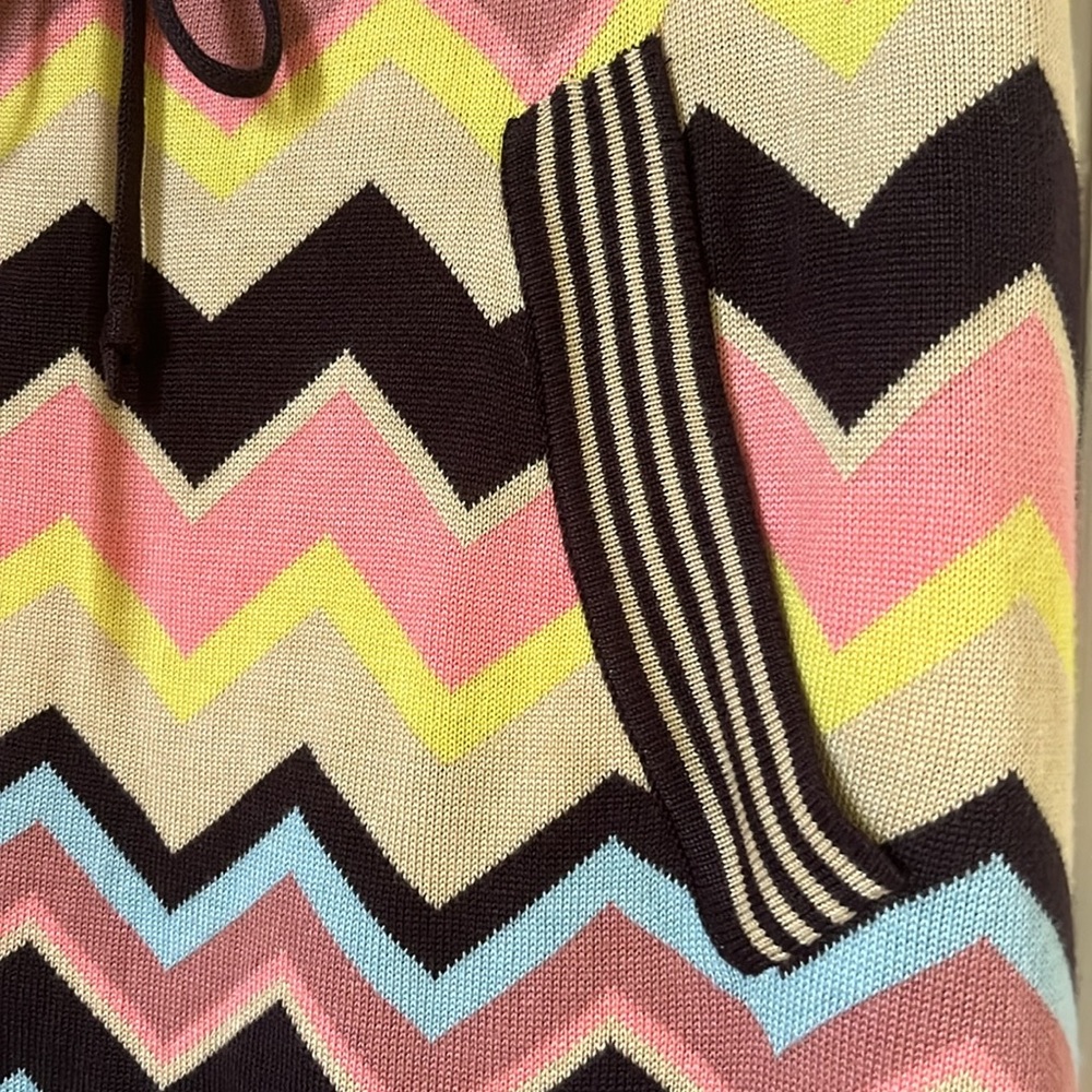 Missoni Mini Sweater Skirt Chevron Knit Pencil Skirt Size XS Target Collab NWT - Picture 3 of 8